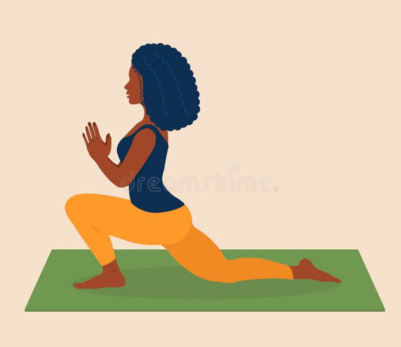 young-black-woman-doing-yoga-exercise-mat-home-beautiful-lush-hair-engaged-sports-gentle-background-healthy-213001095 Yoga - Yin and Other